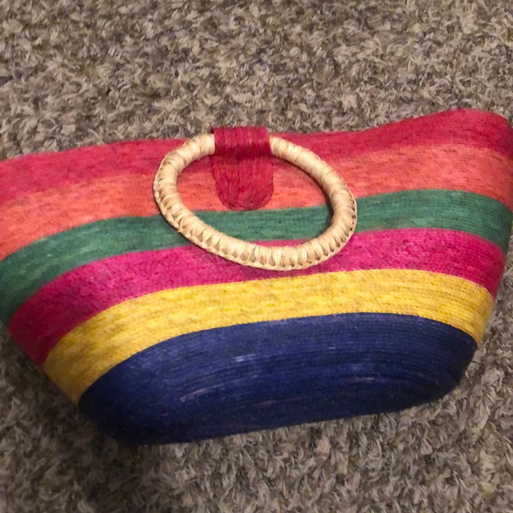 Straw bag